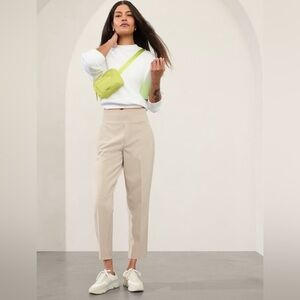 ✨✨NEW WITH TAGS✨✨ ATHLETA Endless Pant Size 14P • 14 Petite • Abalone (cream)